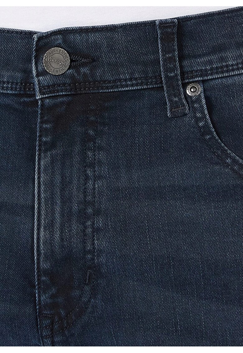 Blugi Barbati - Texas Slim - Slim Fit - Talie Medie - 5 Buzunare - Fermoar - Lungi - Bumbac - W38-L34 US - Albastru