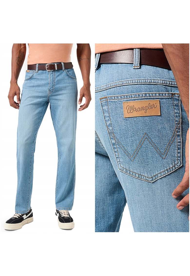 Blugi Barbati Texas Straight Fit - Albastru
