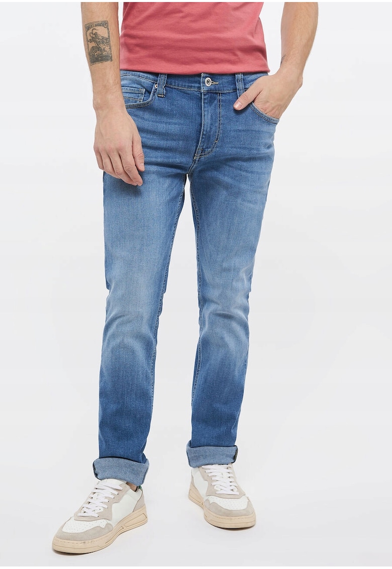 Blugi Albastri Slim Fit - Albastru