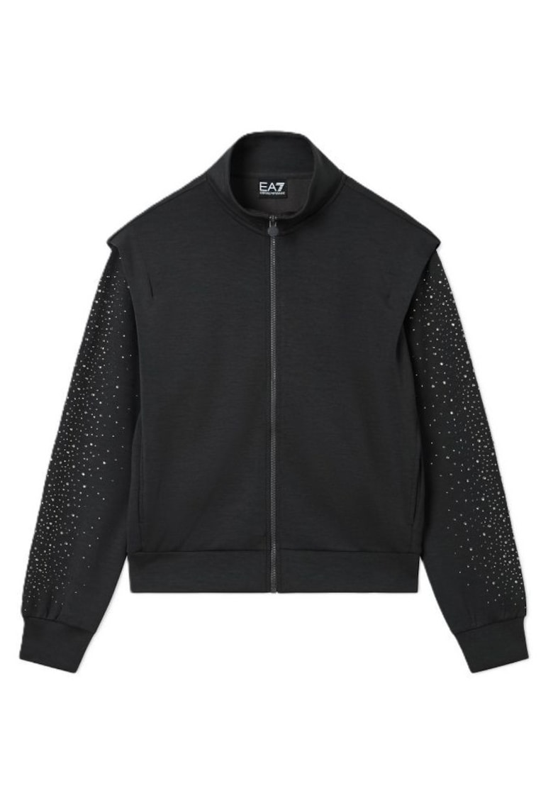 Bluza dama cu fermoar TRAIN PRECIOUS W T-TOP FZ - Poliester - Gri - Gri