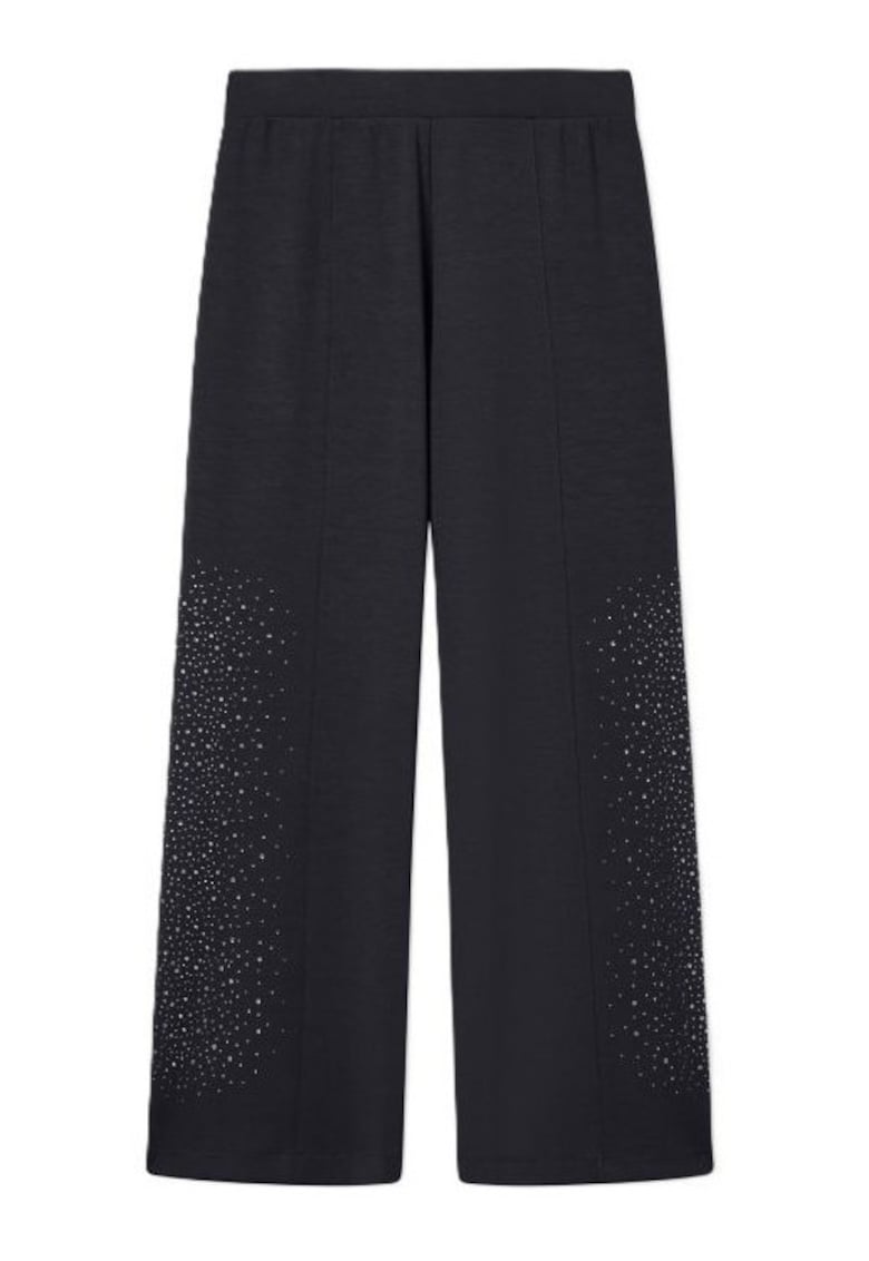 Pantaloni dama TRAIN PRECIOUS W PANTS OH - Poliester - Gri - Gri