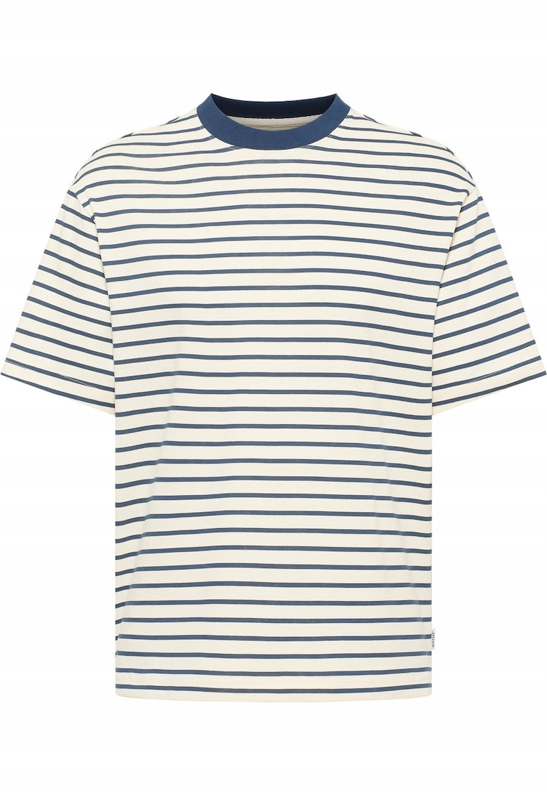 Tricou Barbati - Allentown - Regular Fit - Maneca Scurta - Decolteu Rotund - Cu Logo - Bumbac - Design Clasic - M INTL - Alb