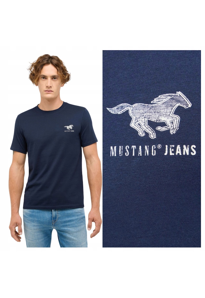 Tricou Style Austin pentru Barbati - Albastru inchis