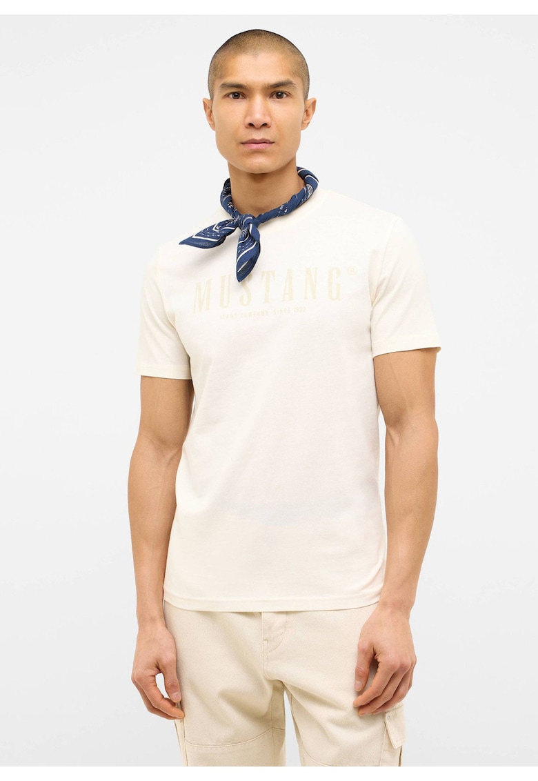 Tricou Barbati Style Austin - Alb