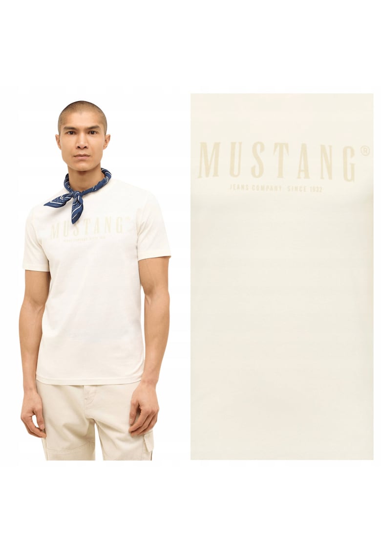 Tricou Barbati Style Austin - Alb