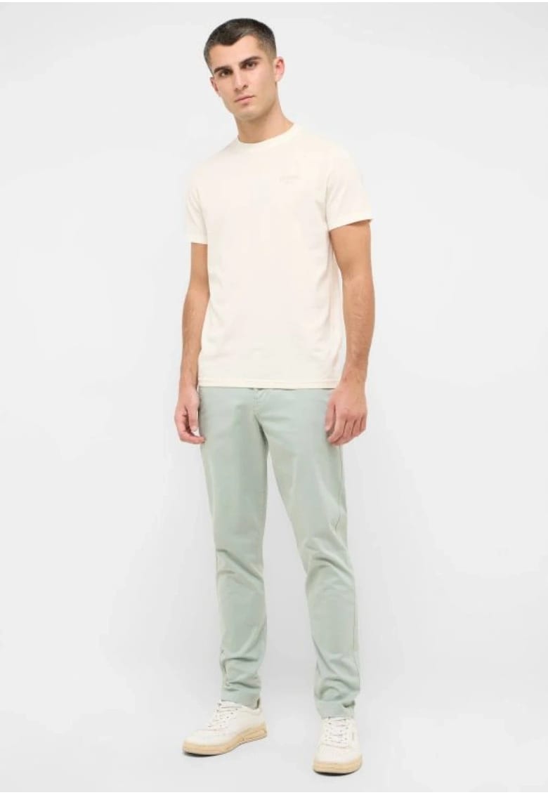 Tricou Regular Fit Maneca Scurta - Alb