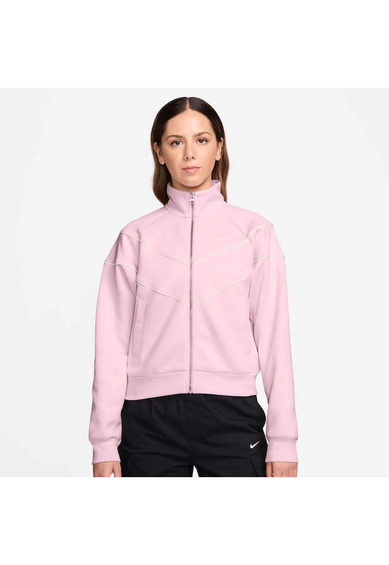 Jacheta W NSW NK WR POLY KNIT JKT-HJ0975-663