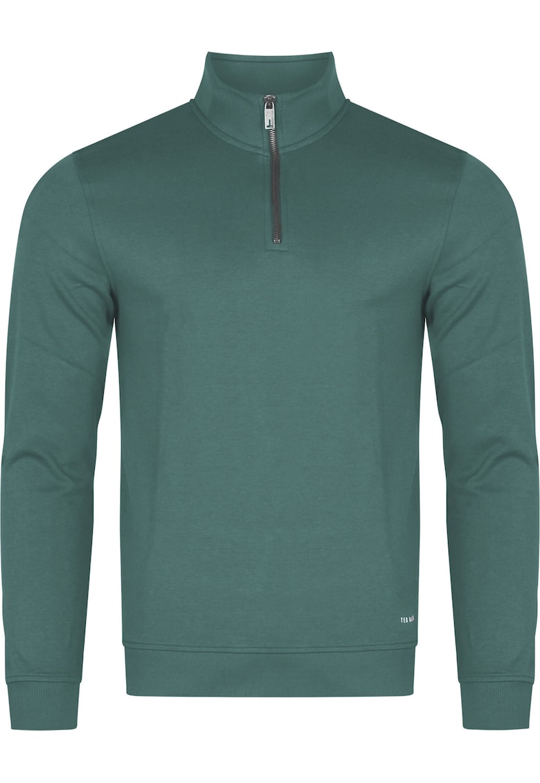 Bluza sport cu fenta cu fermoar