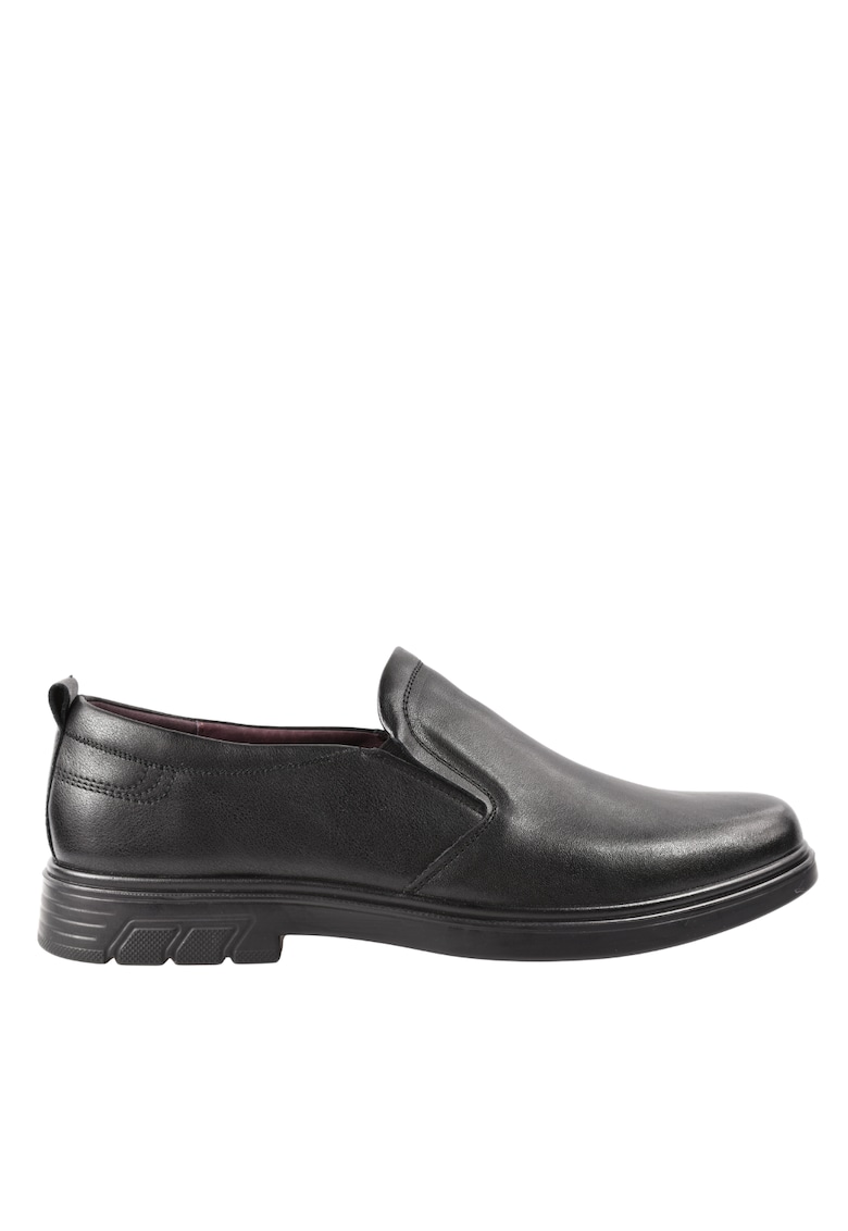 Pantofi casual - barbati - 88521 negru - piele naturala - Negru