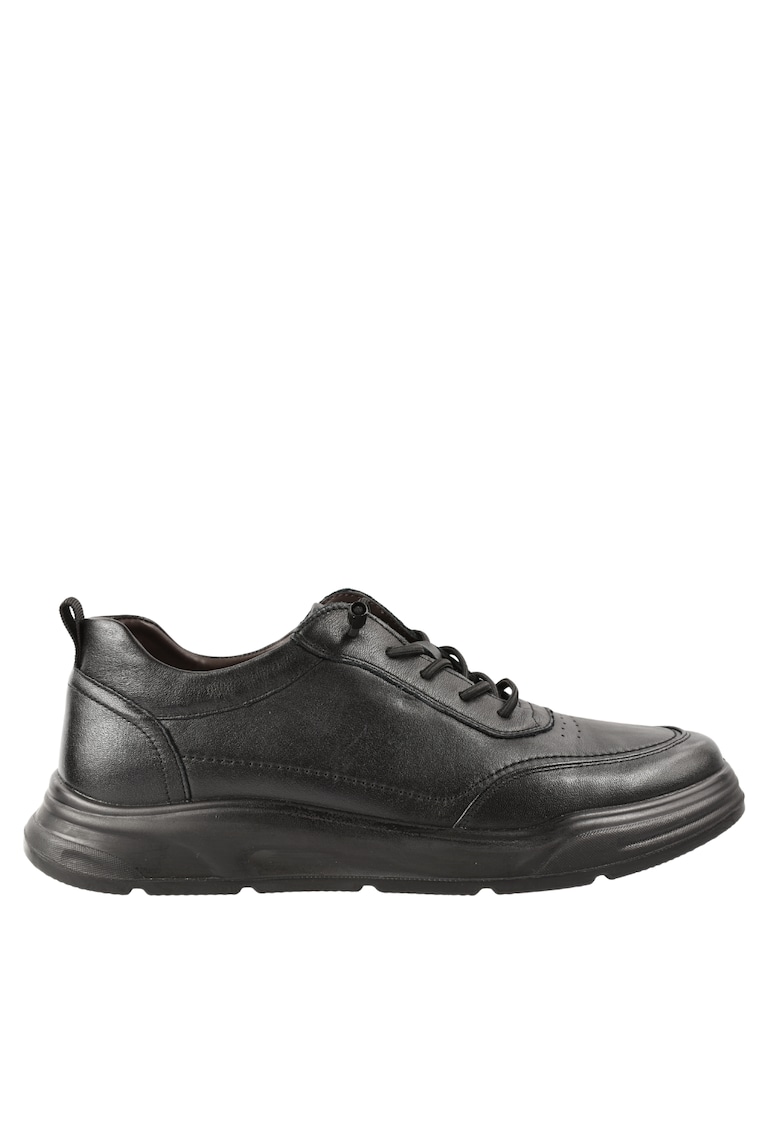Tenisi barbati - 929105 negru - piele naturala - Negru