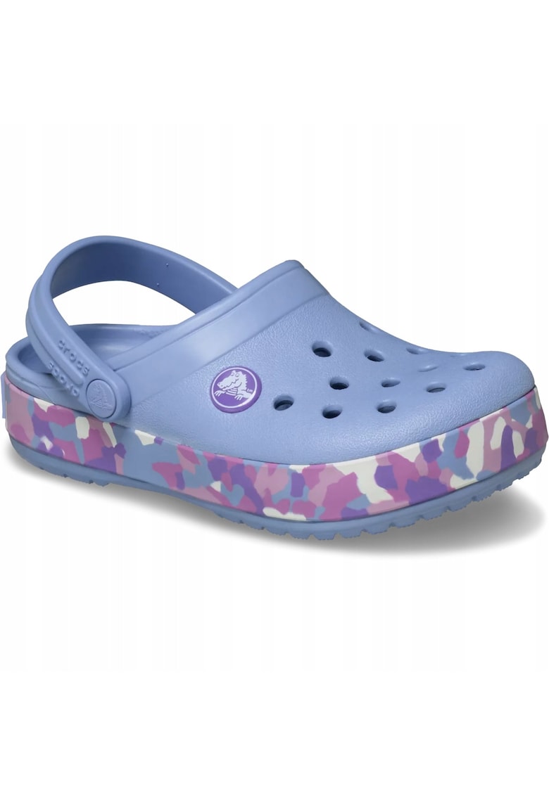 Saboti copii - Crocband Glow Confetti - multicolor - Violet