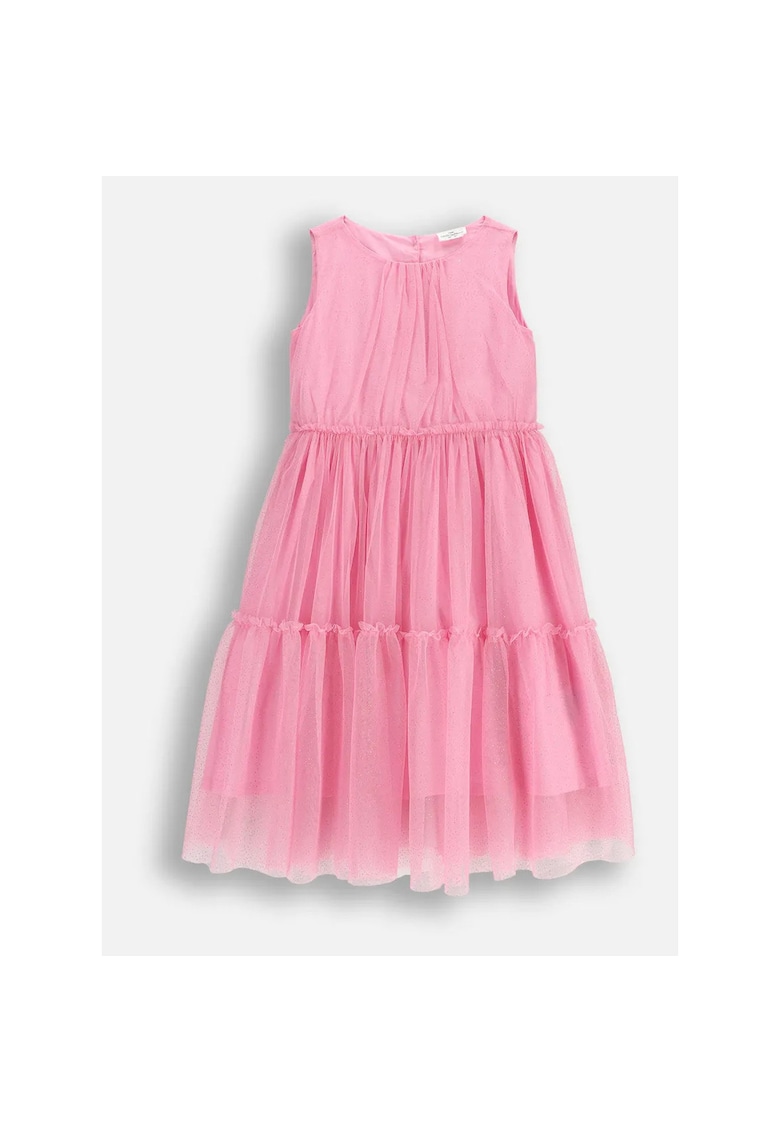 Rochie tulle roz - Roz