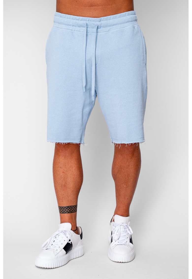 Pantaloni scurti din bumbac Sky Blue 20428 - Albastru deschis