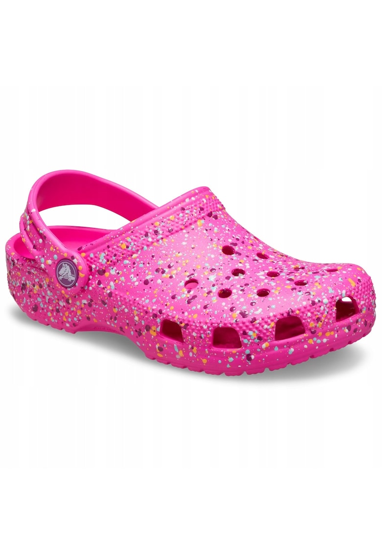 Saboti copii Classic Paint Splatter - roz - Roz