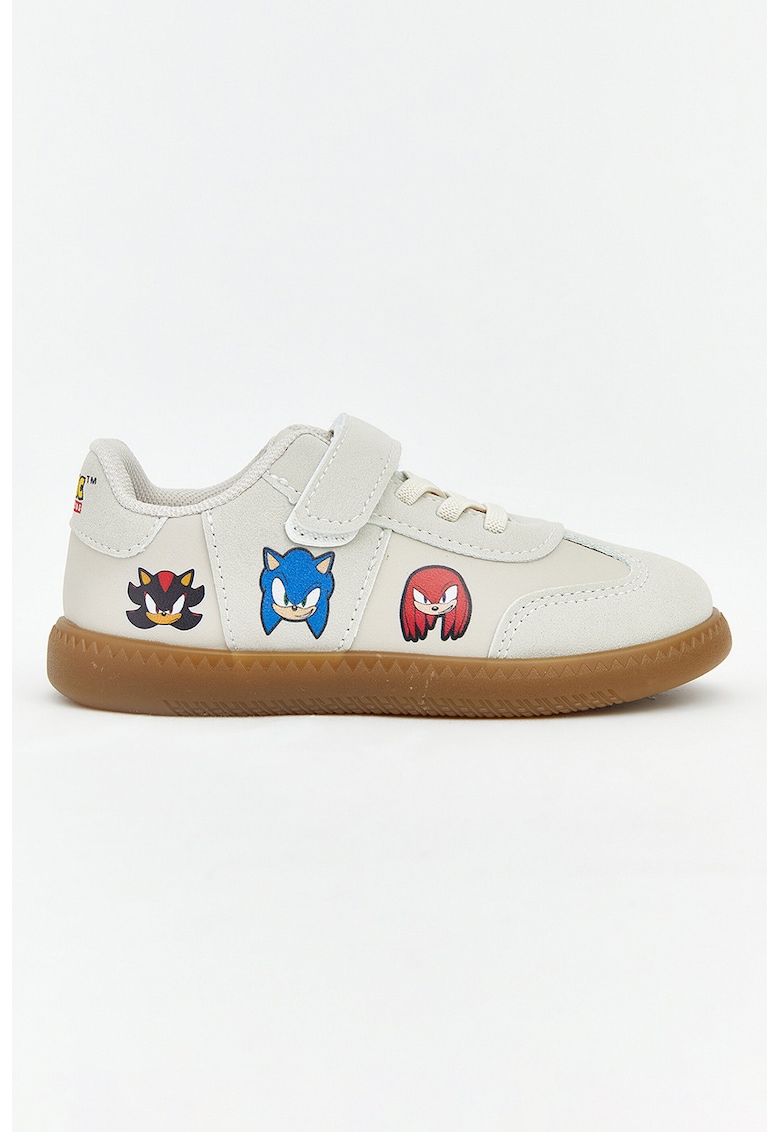 Pantofi sport cu imprimeu desene animate - Gri deschis