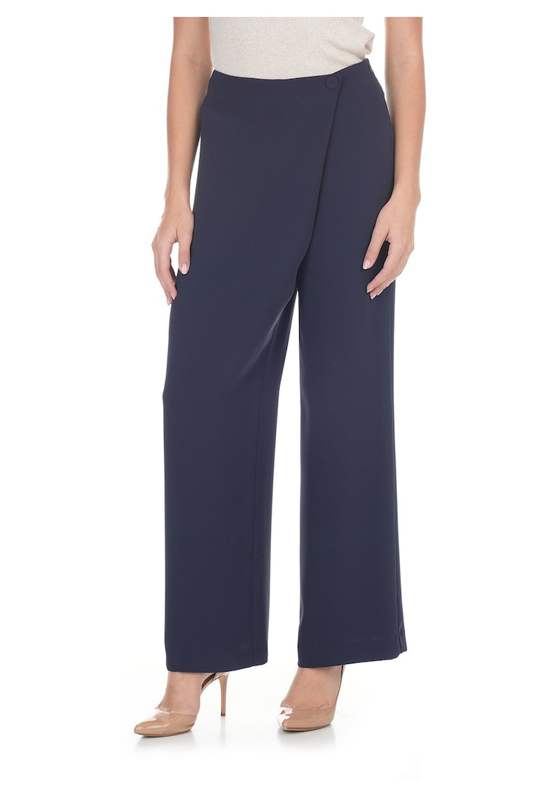 Pantaloni cu croiala ampla - Albastru