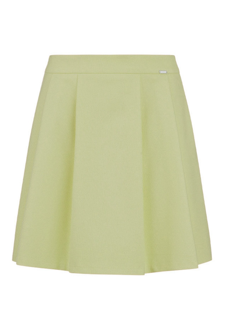 Fusta-pantaloni cu aspect plisat