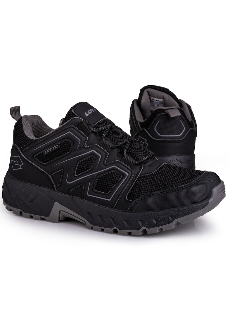 Pantofi sport GROTON - usori - confortabili - negru - material sintetic