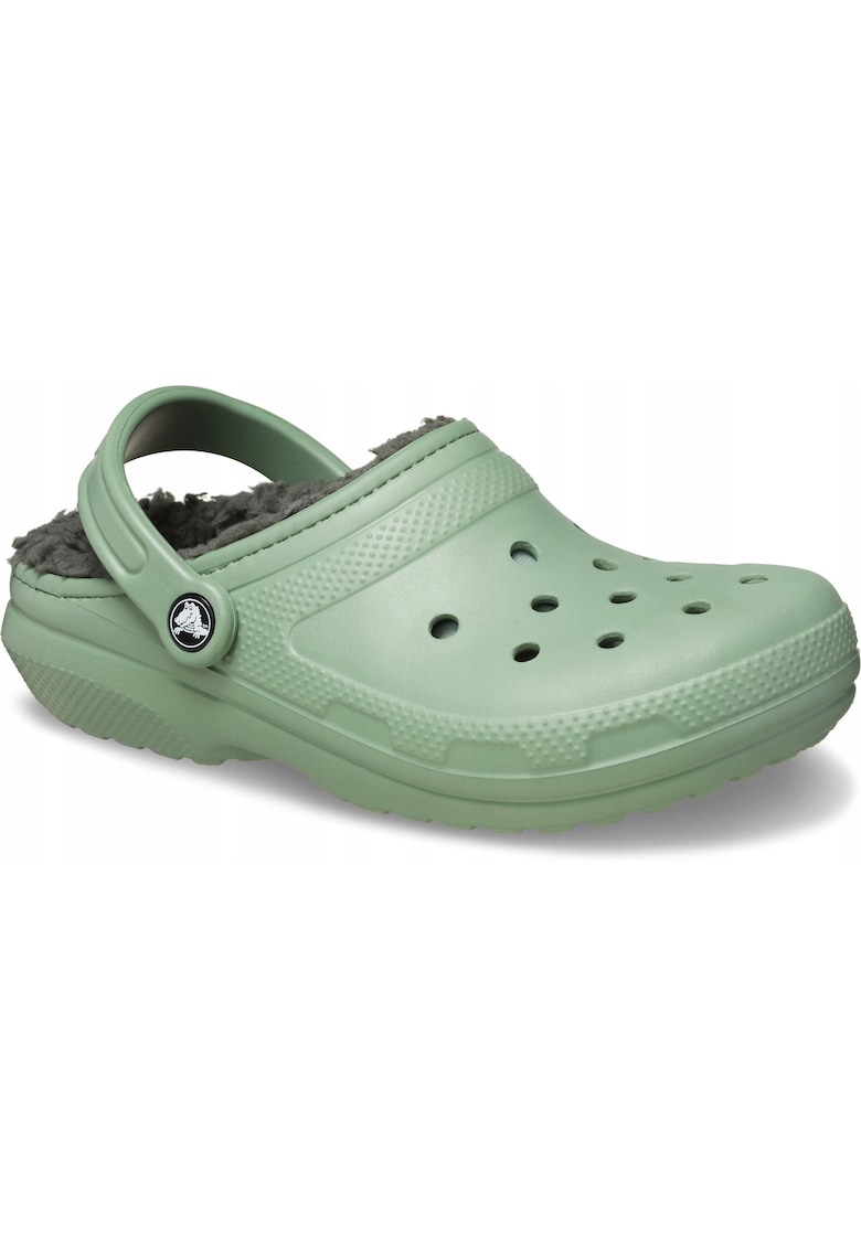 barbati - saboti imblaniti - Classic Lined Clog 203591 - verde Moss/Multi - marime