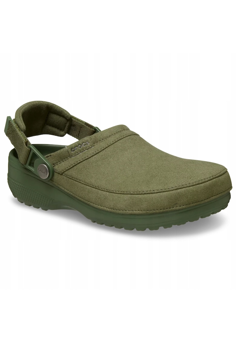 barbati - saboti - Classic Crafted Vegan Suede Clog 211930 - verde - Verde