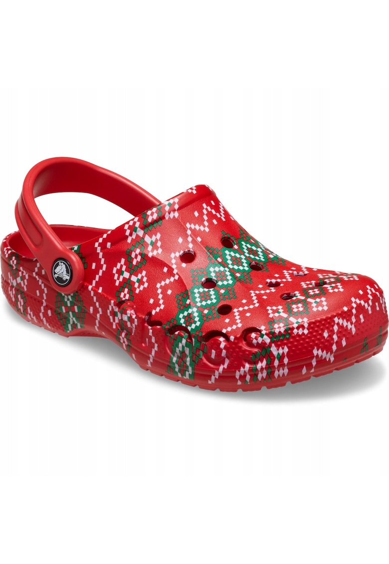 barbati - saboti clog - Baya Holiday Graphic Clog 211938 - Rosu