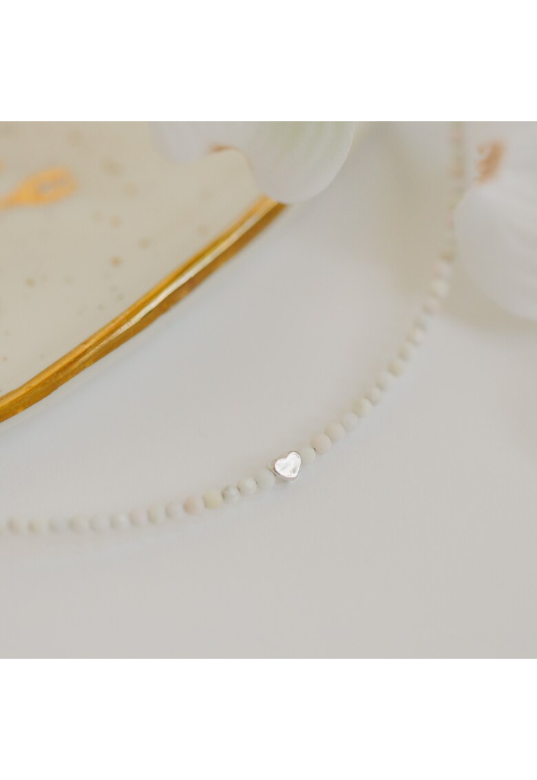 Colier - pietre semipretioase sidef - Argint925 - multicolor