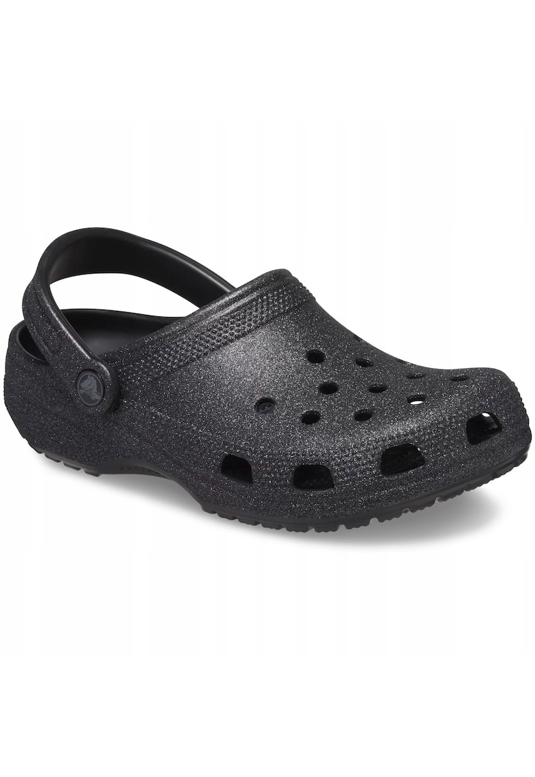 Saboti Classic Glitter - negru - Negru