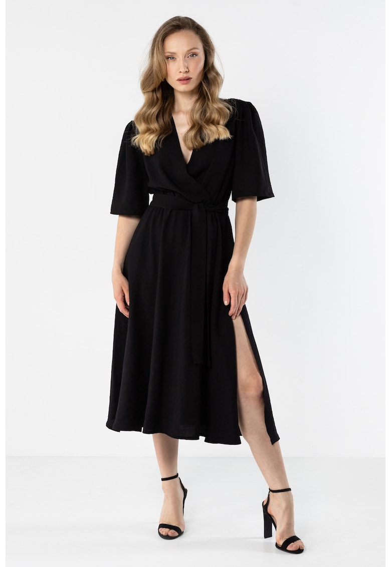 Rochie dama - nylon - negru