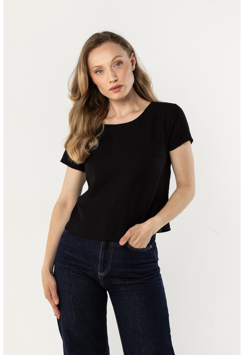 Bluza dama - A762 - neagra - nylon