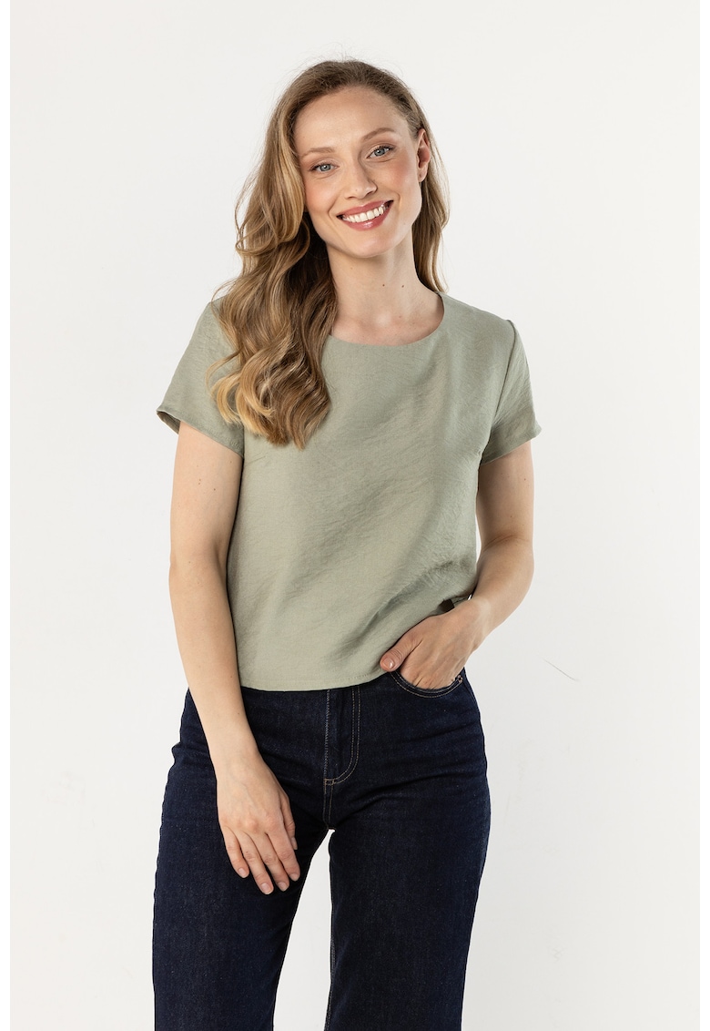 Bluza dama - A762 - verde salvie - nylon
