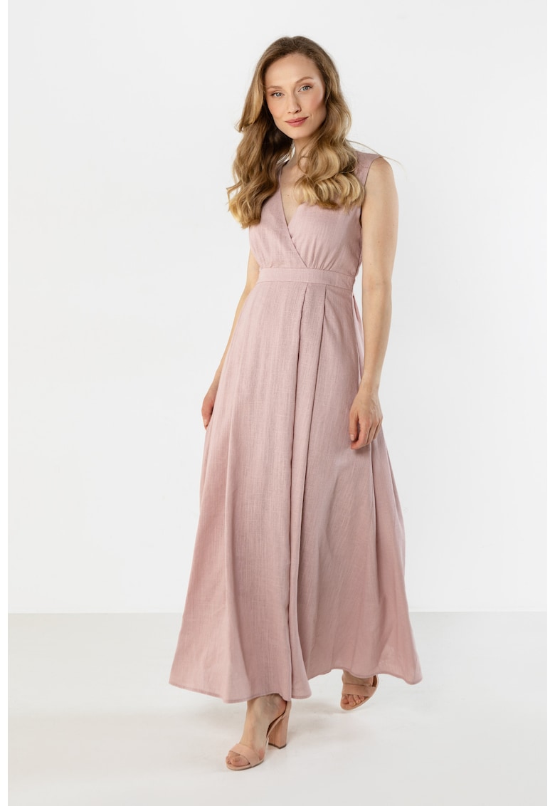 Rochie maxi dama - in - roz murdar