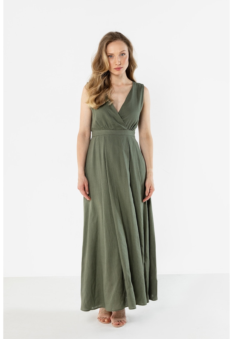 Rochie maxi dama - in - kaki