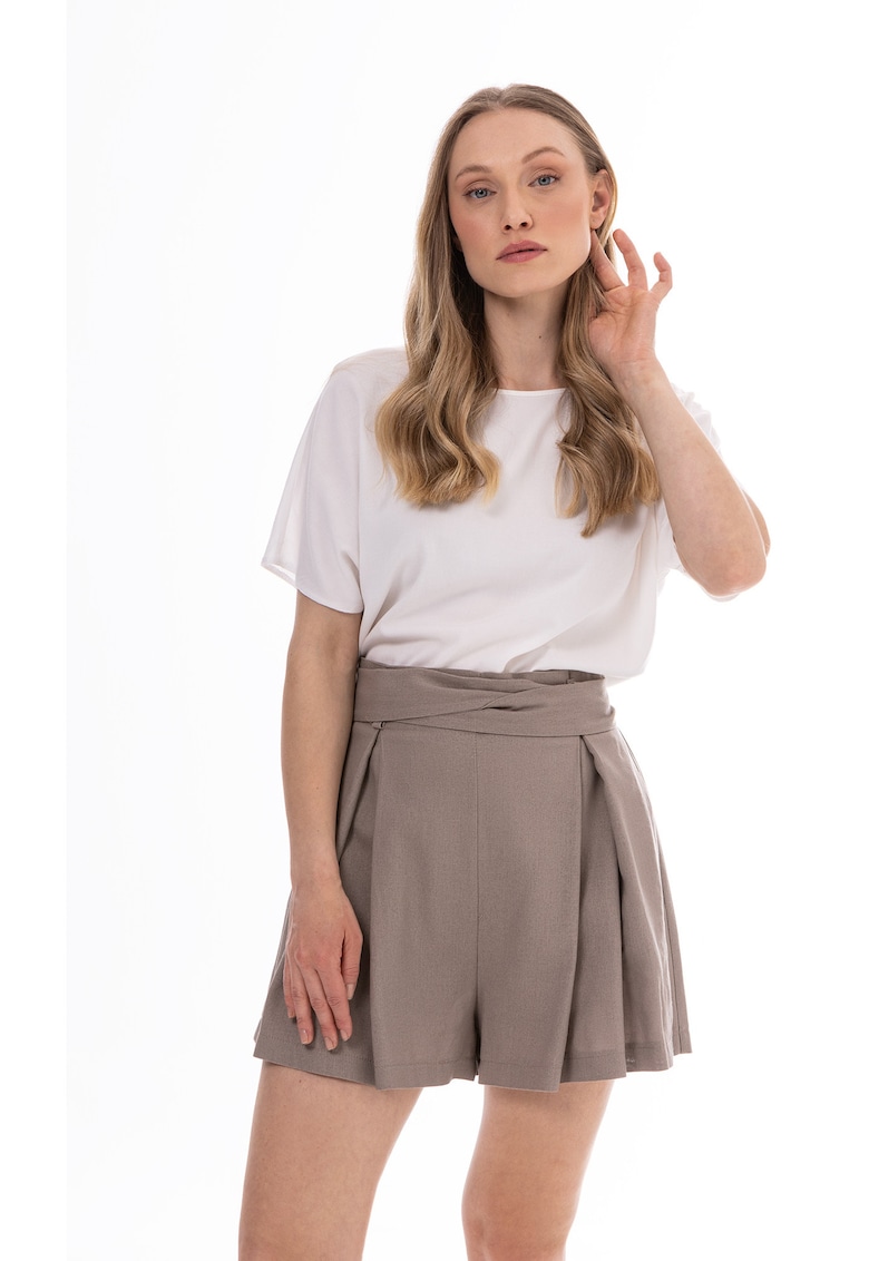 Pantaloni dama - A774 scurti - bumbac