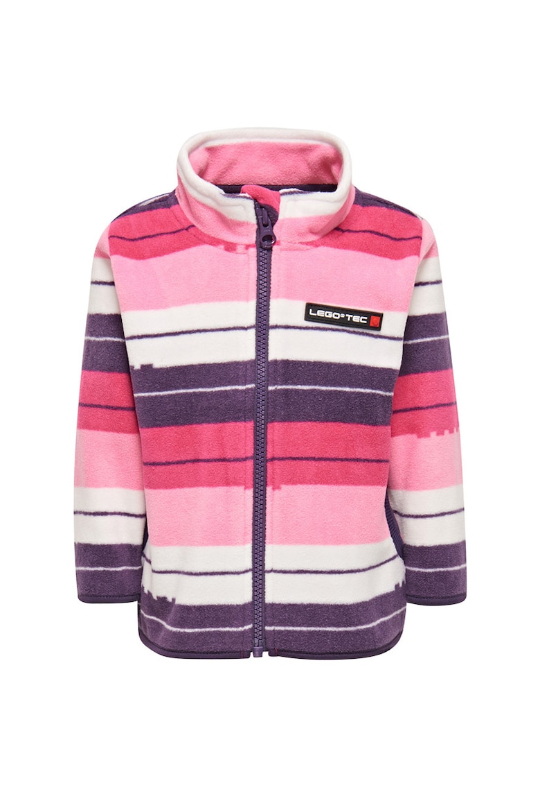 Hanorac fleece copii Tec Stina roz/mov - 7-8 ani -