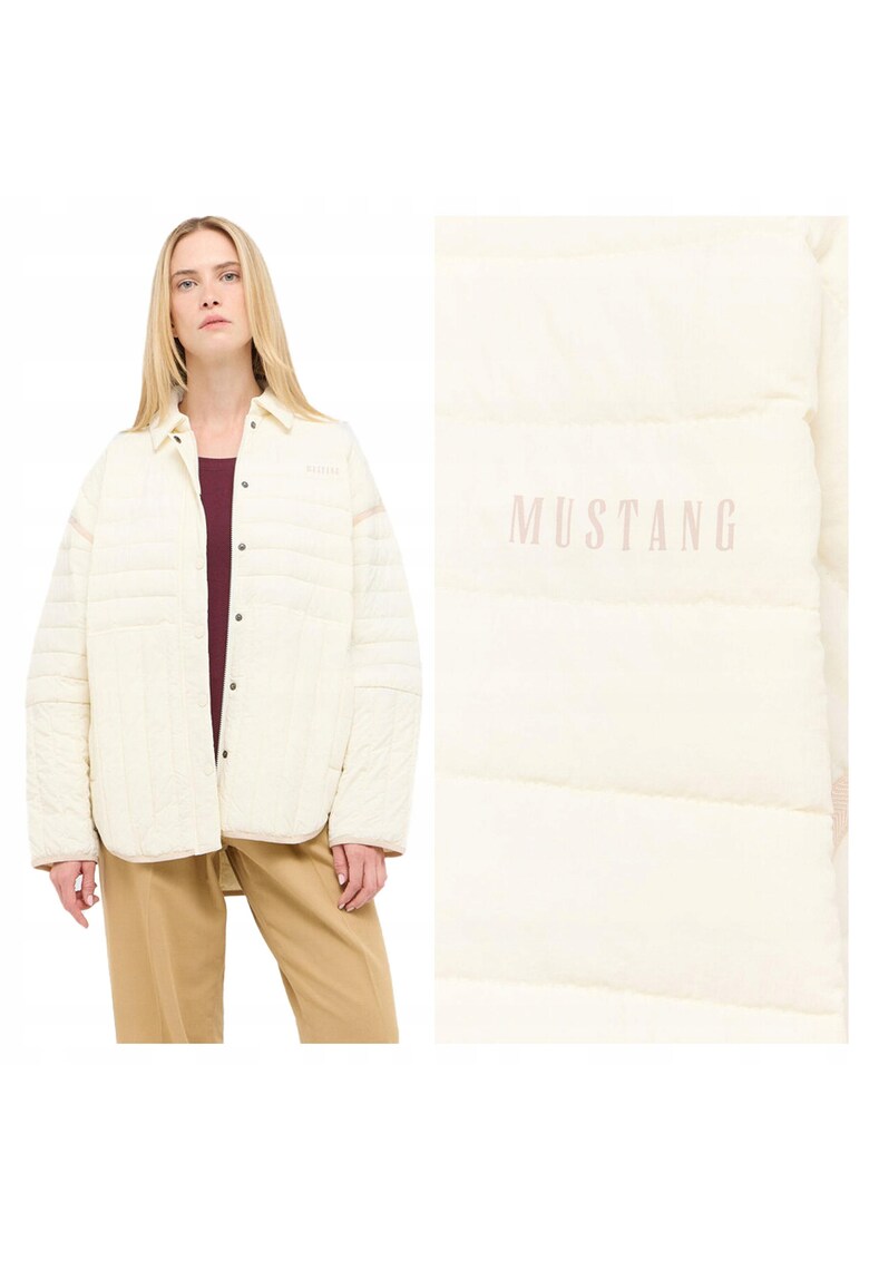 Jacheta Dama - Sage - Regular Fit - Design Clasic - Maneci Lungi - 2 Buzunare - Cu Fermoar - Bumbac - M INTL - Alb