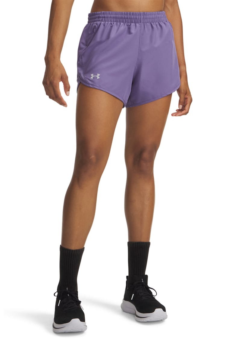 Pantaloni scurti pentru alergare Fly By 3'' - Ametist