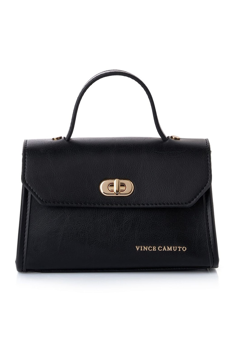 Geanta eleganta cu bareta aditionala - Negru - 12.5 x 20 x 8 CM