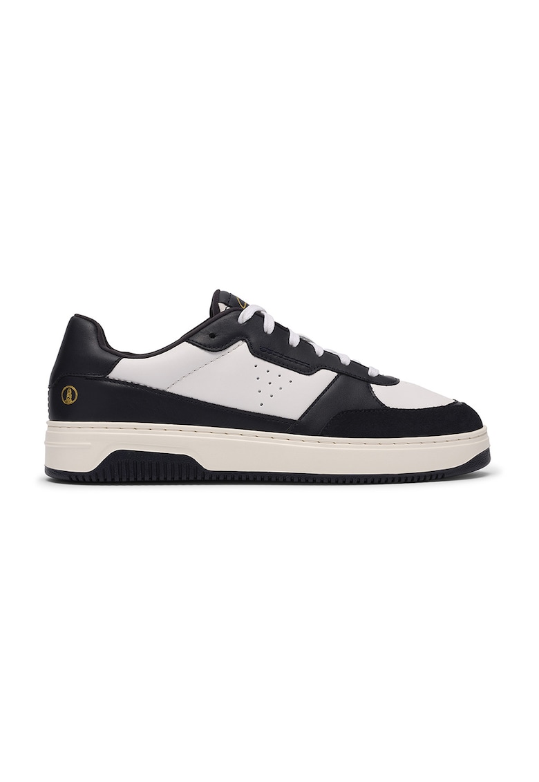 Pantofi sport cu perforatii Bostock - Albastru inchis/Alb murdar