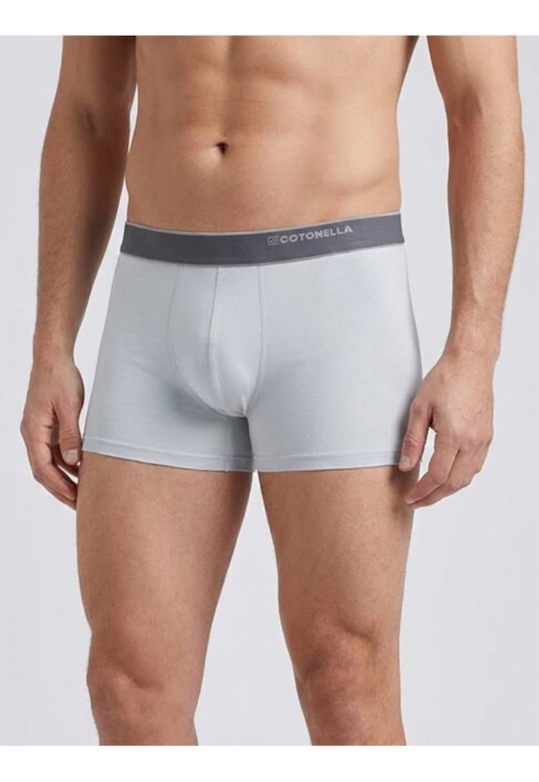 Boxeri clasici bumbac organic AU371 0001 - Gri