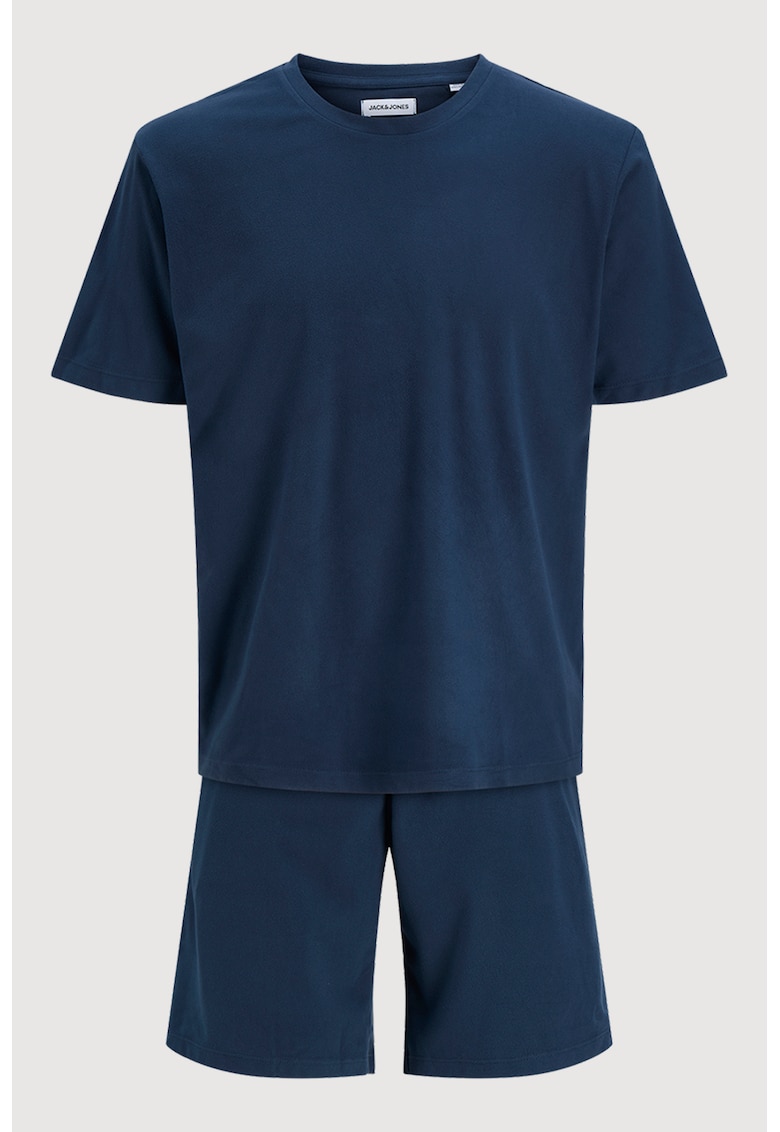 Set de tricou si pantaloni scurti - 2 piese - Albastru ultramarin