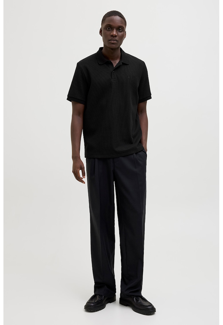 Set de tricouri polo uni - 2 piese