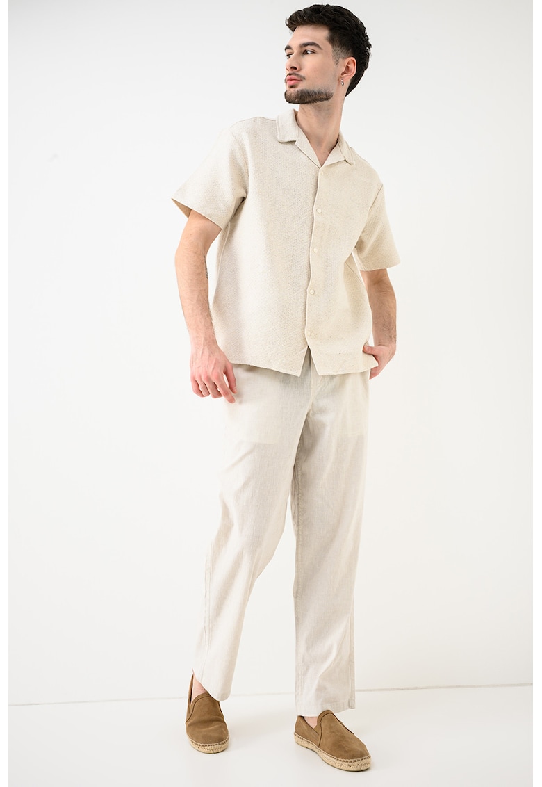 Camasa cu maneci scurte Montauk - Bej