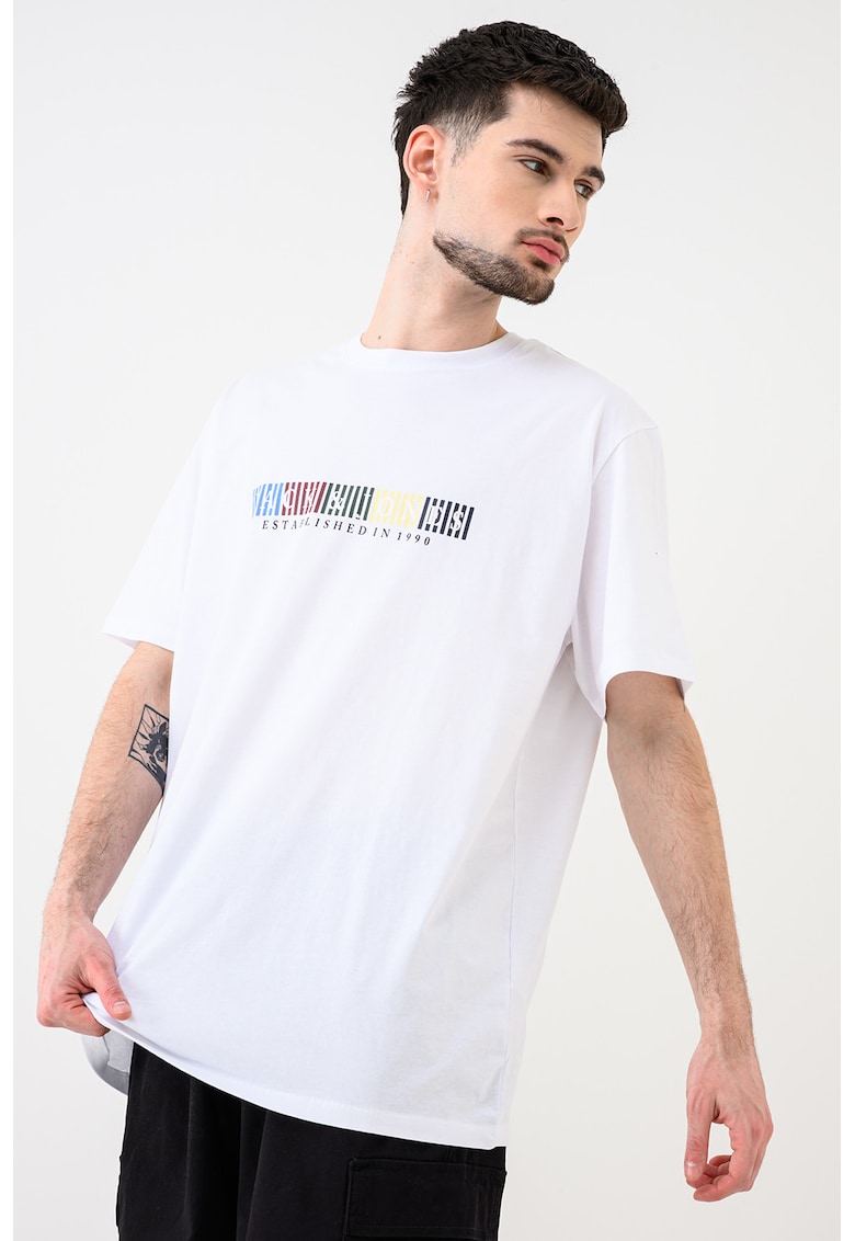 Tricou de bumbac organic - Alb optic