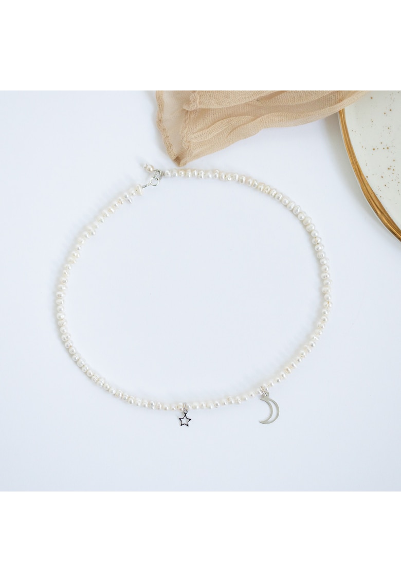 Colier perle de cultura - argint925