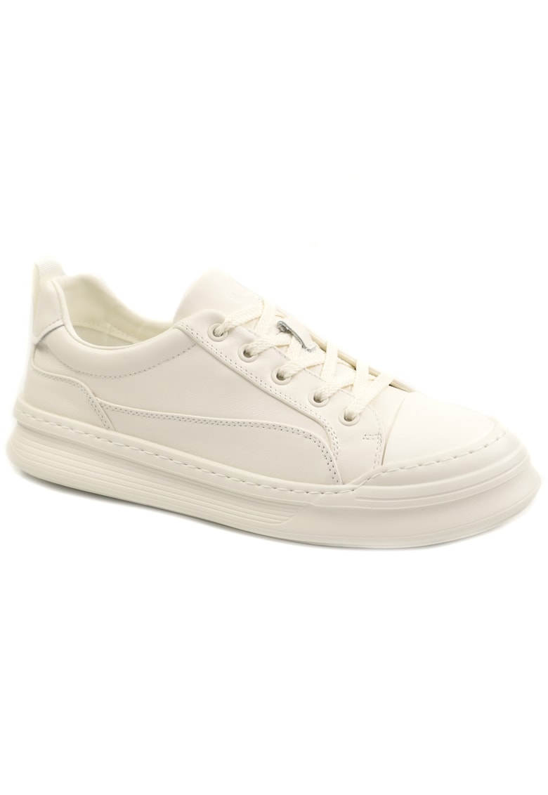 Pantofi barbati piele naturala 5310 - Alb