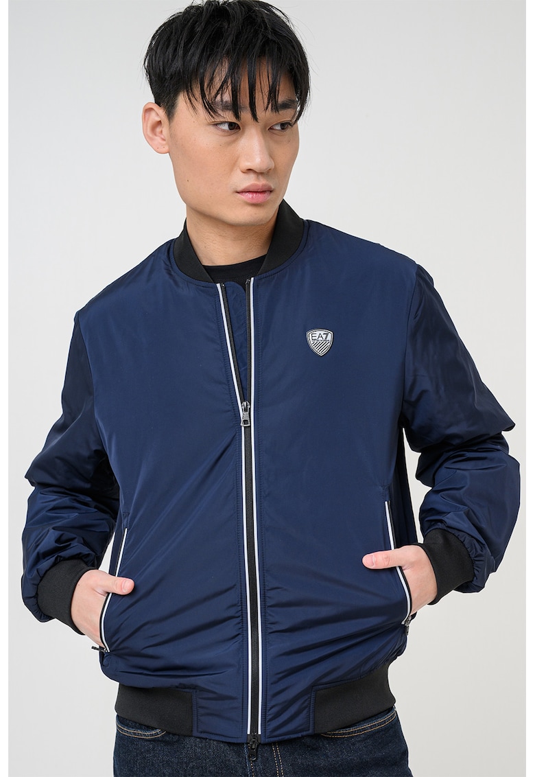 Jacheta bomber Train Premium Shield - Albastru ultramarin
