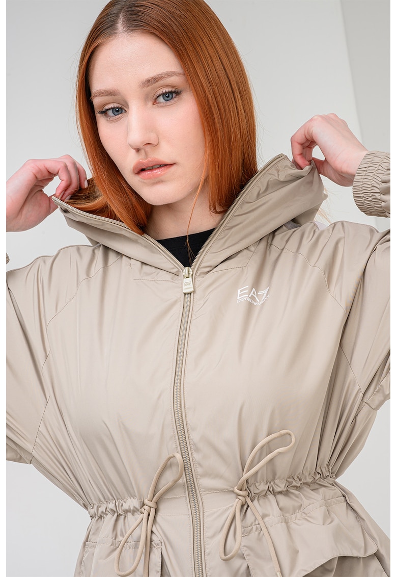 Jacheta cu buzunare laterale Natural Ventus - Grej