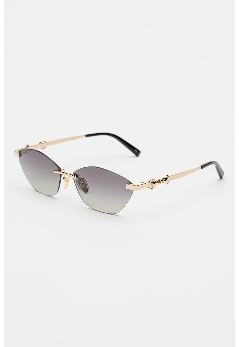 Ochelari de soare cat-eye - Auriu
