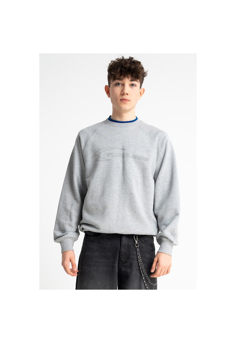 Bluza de trening cu maneci raglan