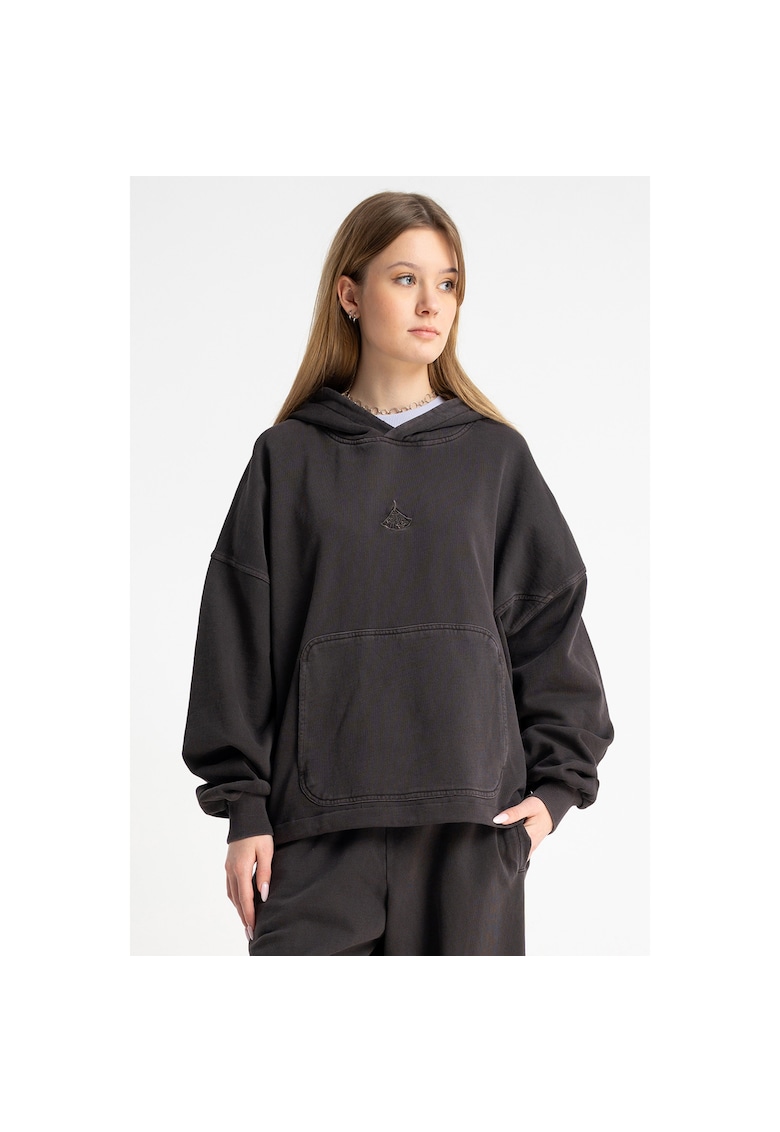 Hanorac supradimensionat cu buzunar kangaroo